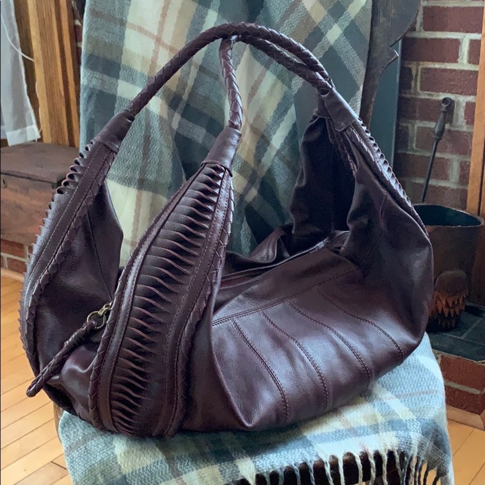 Clever Carriage Company St Tropez Leather Hobo